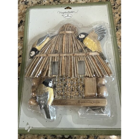 Marjolein Bastin  Hallmark Birdhouse Switch Plate Cover Double Light Switch - Picture 1 of 5